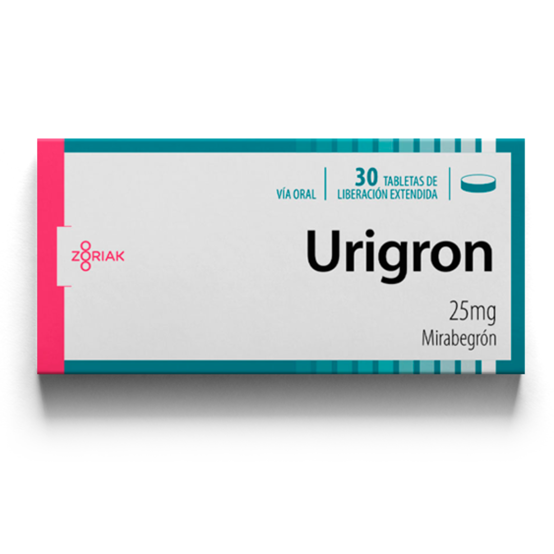 URIGRON MIRABEGRON 25MG TAB X 30